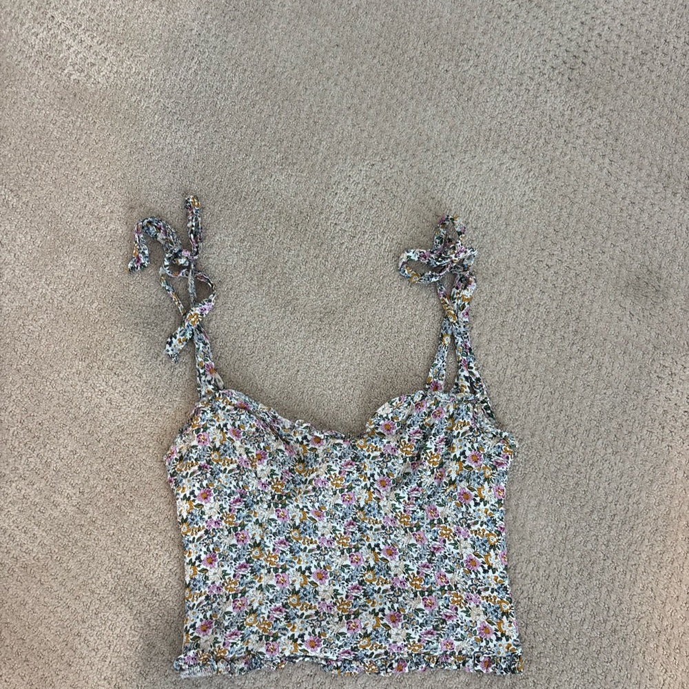 Astr Multicolor Floral Camisole Top
